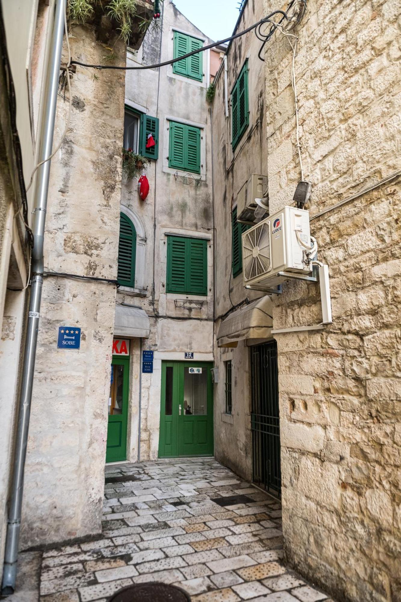 Duplex With Terrace In The City Centar 斯普利特 外观 照片