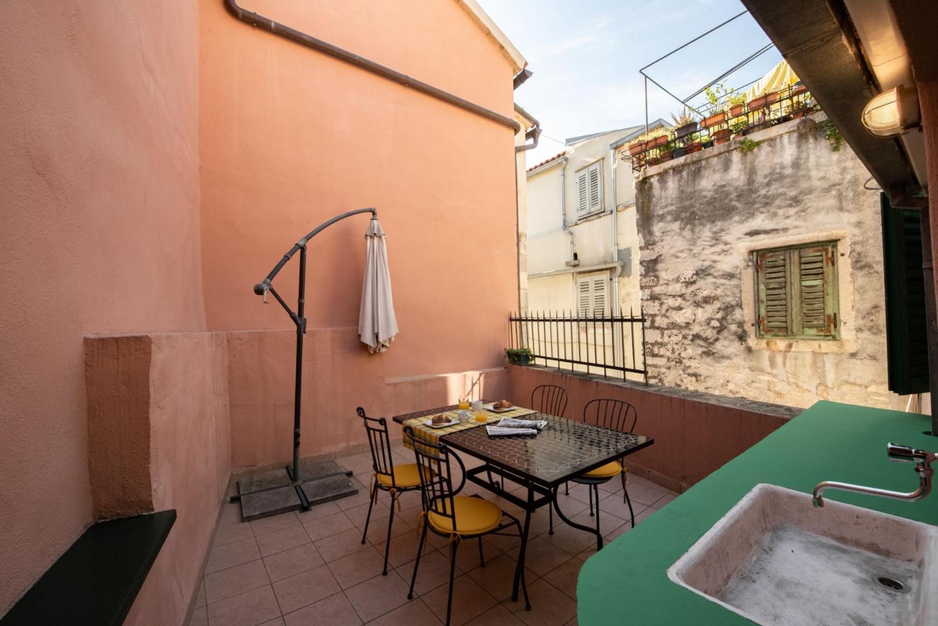 Duplex With Terrace In The City Centar 斯普利特 外观 照片